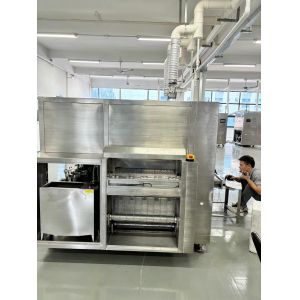 Inline cleaning machine and Rinse water recovery and purification system