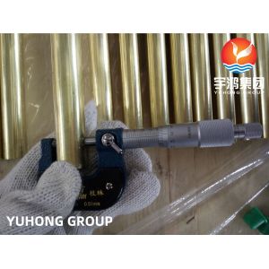 ASTM B111 /ASME SB111 C44300 Seamless Brass Tube For Boiler for Oil and Gas