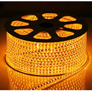 China LED Strips SMD5050 60pcs yellow color warterproof white double PCB 3M adhersive CE EMC on sale