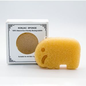 Exfoliator Cleanse Facial Turmeric Konjac Sponges Reusable