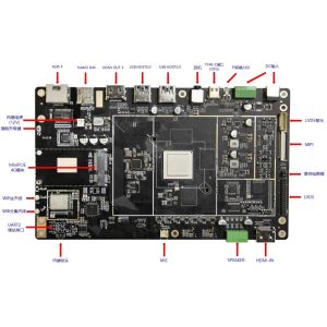 RK3588 8K Embedded System Board 8K Video AI 8G RAM Android 12 DP HD RS232