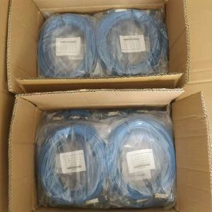 3m LC UPC To SC UPC Duplex 2.0mm Yellow Fiber Optic Patch Cord Single Mode For
