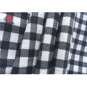 Warp Knitted Imitation Cotton Fabric Polyester Tricot Knit Fabric For Garment