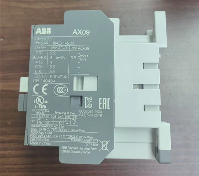 AX09-30-10-81 ABB Ac contactor Compact AC control solution Small and medium
