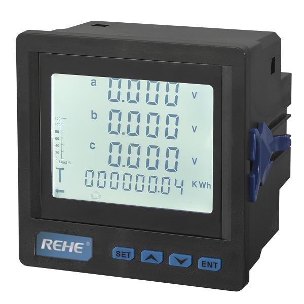 Quality Three Phase Multi-rate Multifunction Power Meter with LCD display AC380V/50Hz wholesale