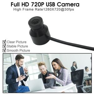 Mini Bullet-shaped Camera 720p UVC Driverless Indoor Security Monitoring Camera