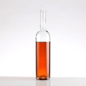 China Customized Decorative Glass Bottle for Liquor or Wine in Violin Shape 1000ml Capacity on sale