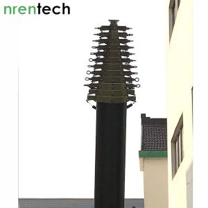 30m Lockable Pneumatic Telescopic Mast-15kg payload for mobile antenna/mobile