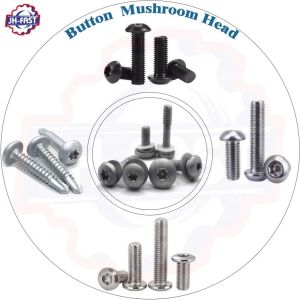 T5 T6 T8 T20 T25 Torx Screws for Custom CNC Stainless Steel Flat Mushroom Pan