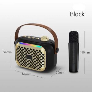 Lightweight Retro Portable Bluetooth Speaker 5.3 Stylish Design