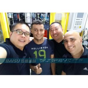 Liquid Soap Container Extrusion Blow Molding Machine 90 KG Plasticizing Capacity