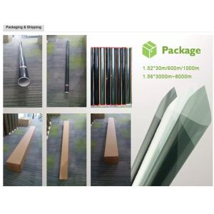 Reject Ultraviolet PET Window Film Elegant Appearance Three Uv Filters