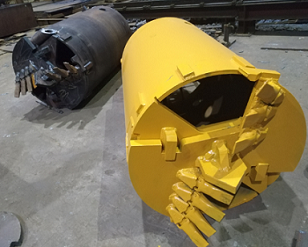 16-20 Mm Thickness Drilling Bucket Standard Size For Drilling Water Bearing Sandy Soil