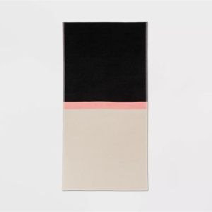 Cheap Reversible Beach Towel with High Absorbency Terry Back and Customizable Size for Luxurious Comfort for sale