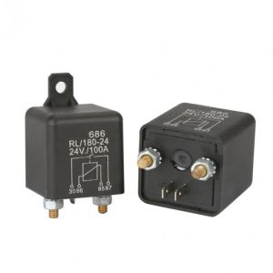 200A High Current 14V 2.4W Starter Relay In Car