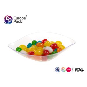 Cheap PS Small Clear Plastic Disposable Bowls With LFGB FDA Certificate for sale