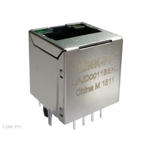 Cheap 51F-1203ND2 Vertical RJ45 Jack 100M LPJD0012DNL Designs To Support Every PHY for sale