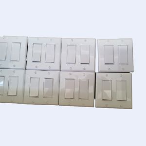 Prefabrication Three Gang Conduit Box Switch Snap On Plaster Ring