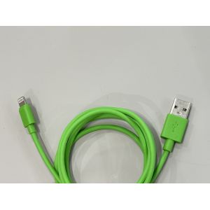 USB-A to Lightning Power & Data Cable Connector, Flexible Charging Wire for