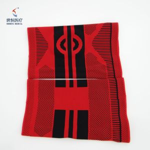 3D nylon spandex elastic knit compression knee brace support