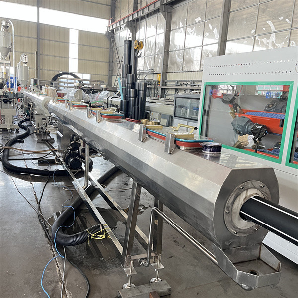 Single Screw Plastic Pipe Extrusion Line Extruder For Plastic Ldpe Extruding Machine