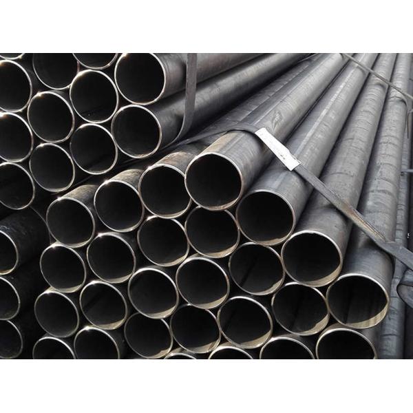 Rust Proof Black Welded Steel Pipe 0.25mm - 2.5mm Thickness Hollow Cross Section