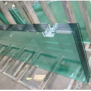 Crystal Clear Colourless Tempered Glass Cut Out Custom Size Shape