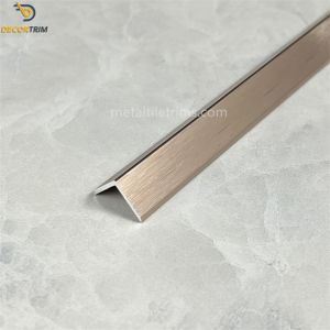 Tile Corner Guard Wall Corner Protector Strips Coffee Color 2.5 Meters Length