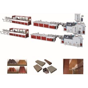 CE Counter Conical Double Screw Extruder Machine