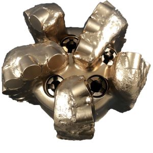 Cheap 5-7/8 Inch Outer Diameter 5 Blade PDC Matrix Body Drill Bit API Reg Rock Drilling Tool for sale