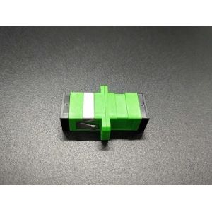 SC / APC Simplex Fiber Optic Cable Adapter Singlemode