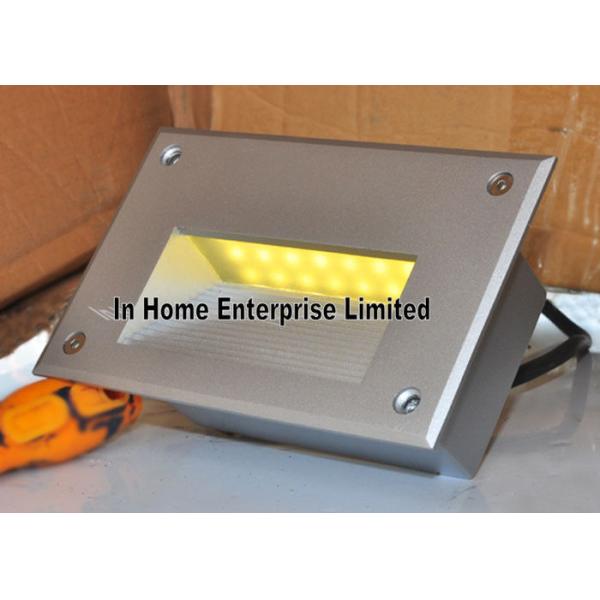 Tempered Glass + Die-casting Aluminum Recessed Wall Lights For Stairs 100 - 240V AC