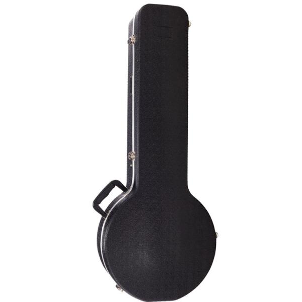 Quality Reinforced ABS Hardshell Banjo Case Soft Plush 3 triple chrome plated latches wholesale