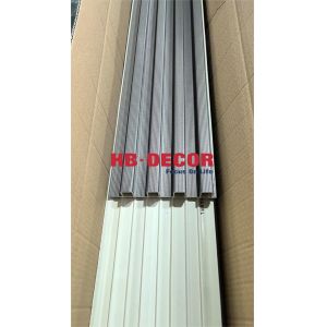 Custom Colors Supported Exterior Wpc Wall Panel For for Buildings