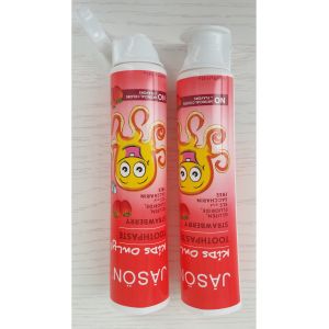 China 120g Children Plastic Barrier Laminated Tooth Paste Tube Diameter 35 , 40 Cap on sale