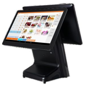 Corei3/i5 CPU Retail POS Systems with 15.6'' Main Screen and LED/VFD Customer