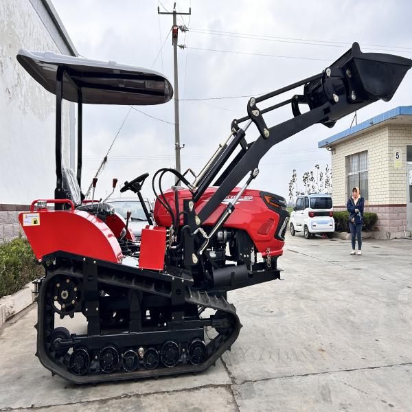 Quality Powerful Small 50HP Paddy Field Crawler Tractor With Auxiliary Equipment wholesale