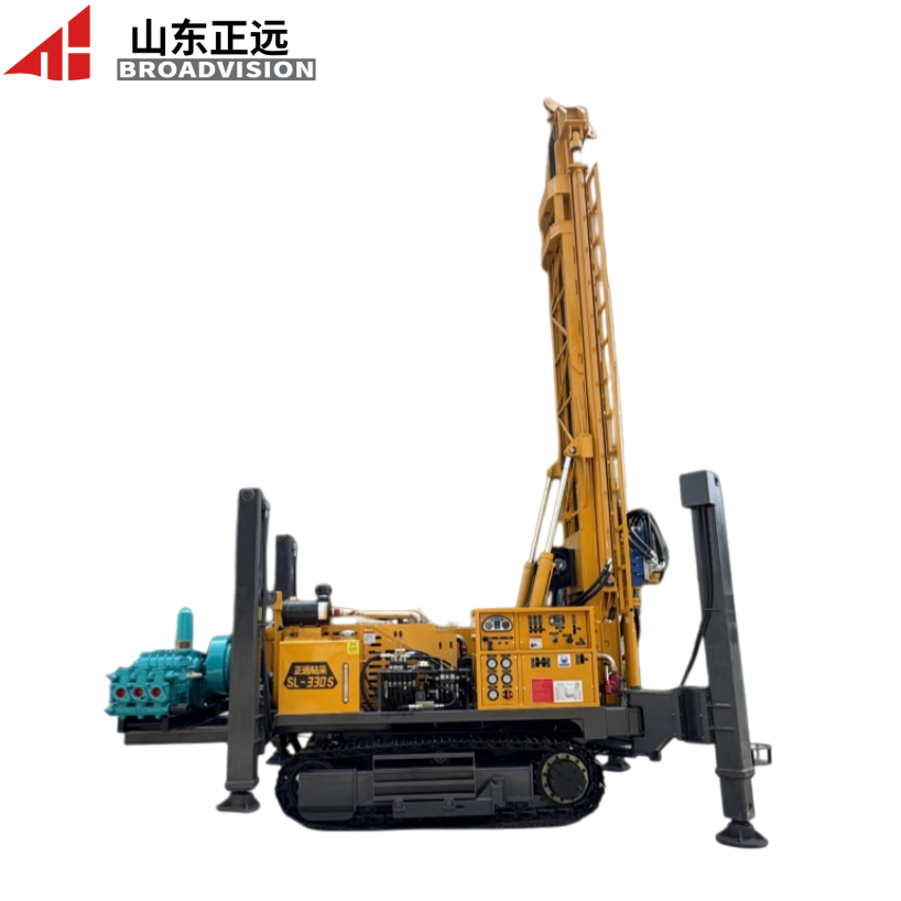330-meter energy-saving industrial-grade easy-to-operate crawler-type water well