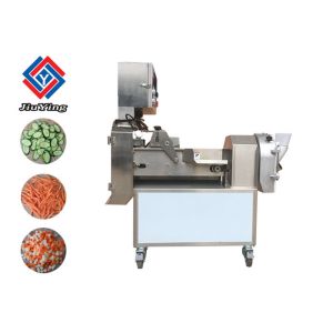 Double Heads Multi Function Onion Cutter Equipment / Electric Cabbage Slicer