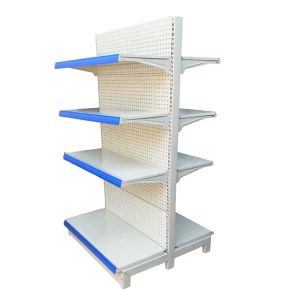 Wholesale custom color size doubl racks for retail store supermarket shelves