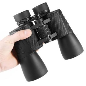 Black Waterproof 20X50 High Resolution Night Vision Binoculars Telescopes For
