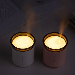 LED 200ml White Aromatherapy Diffuser With Remote Portable Ultrasonic