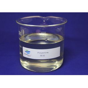 Polyamine Flocculant Chemicals With Light Yellow Viscous Liquid 50% Solid