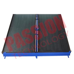 Vertical Type Thermal Solar Water Heater For Pool Black Chrome Coating