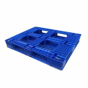 HDPE Injection Molded Plastic Pallets 1200 X 1000 1.2T Racking Load
