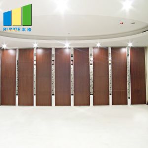 Sound Proof Operable Moveable Partition Foldable Acoustic Room Divider For