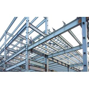 Custom Welded H Beam Structural Steel Q235B Q355B ASTM A36