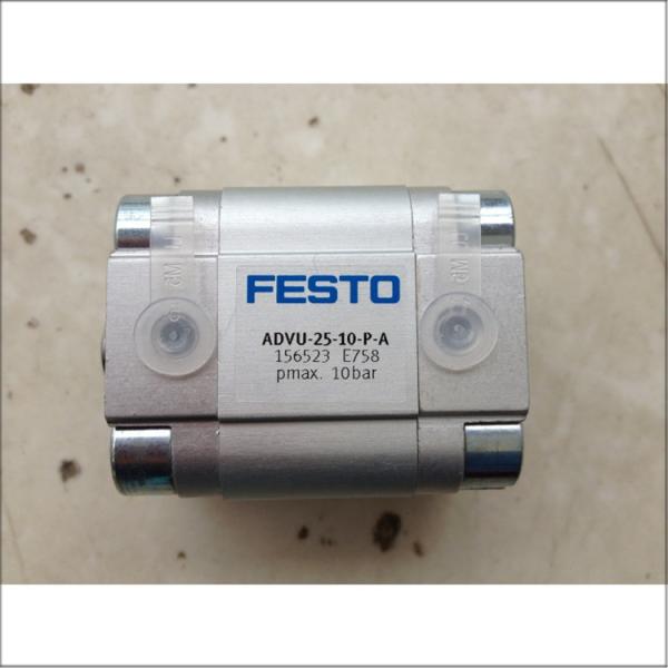 Oil Cylinder ADVU-25-10-P-A Compact Pneumatic Cylinder By Festo With 25mm Piston