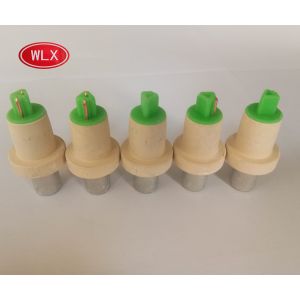 Expendable Thermocouple tips for measuring temperature of molten metal