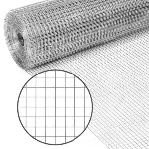 Rust Proof Galvanized 50*50mm Welded Wire Mesh Fence 1/4 Inch Hole Square Steel